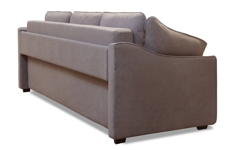 Диван прямой Литиция велюр синий
